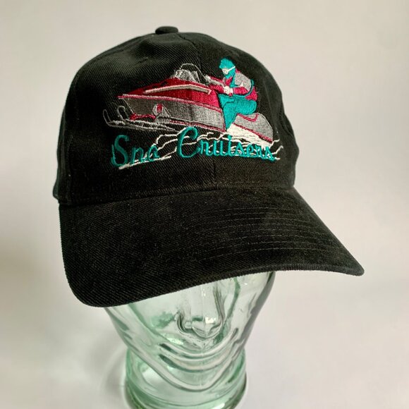 Other - Vintage Sno Cruisers Coon Rapids Minnesota Embroidered Black Hat